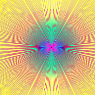 Abstract image of a mind expanding with light and duality — representing Uranus in Gemini personal activation