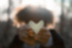 Heart shaped leaf