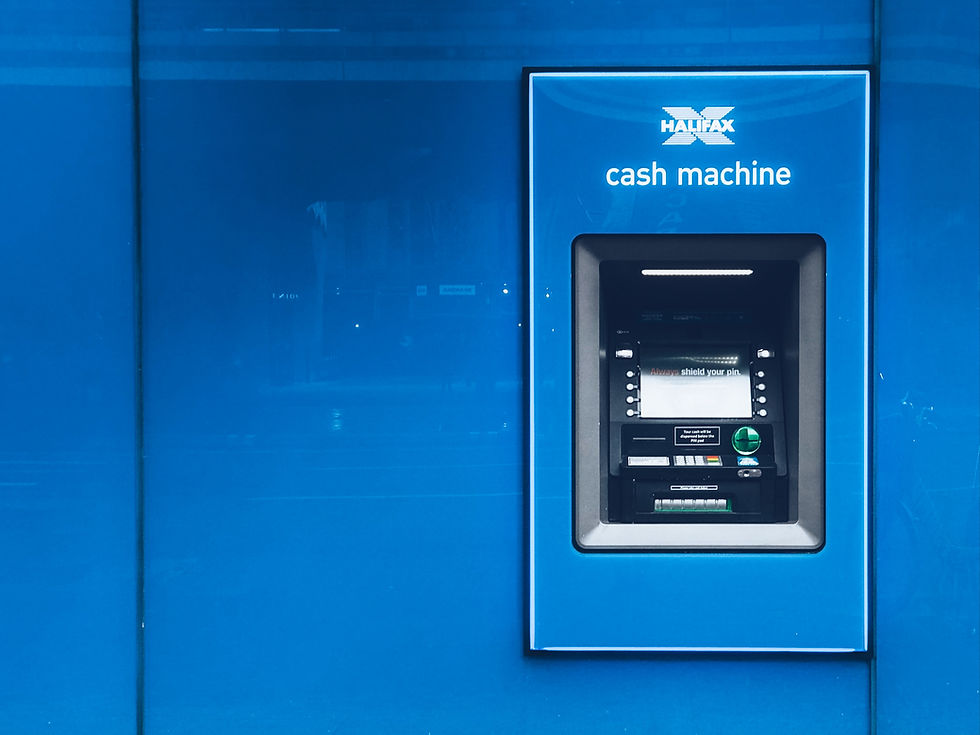 an atm for halifax bank