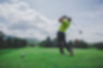 Feel the thrill of competition at Brickhampton Opens. A golfer swings with precision and determination, showcasing the excitement and camaraderie of our prestigious golf tournaments.