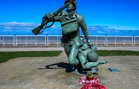 Monumento della spiaggia del D-Day Omaha