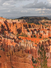 Bryce Canyon National Park red rock view