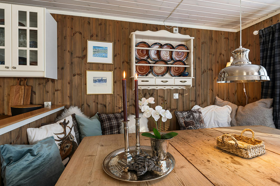 Nordic cabin decor
