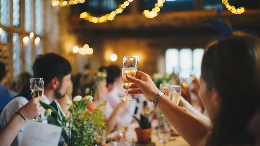 Raising a toast
