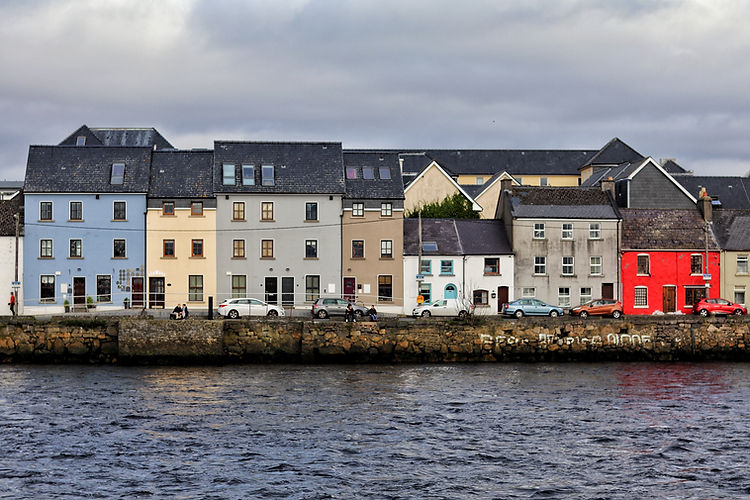Buildings along the water in Copenhagen
