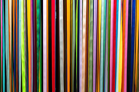 A selection of car wrapping colours