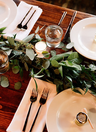 Calgary wedding centerpiece 