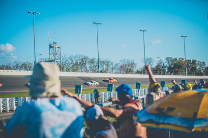 Crowd at Daytona International Speedway during the Daytona 500 with safety and accident tips for Florida race fans | Attorney Carolina Nunez | The Law Offices of Carolina Nunez