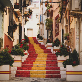 Escalera de espana