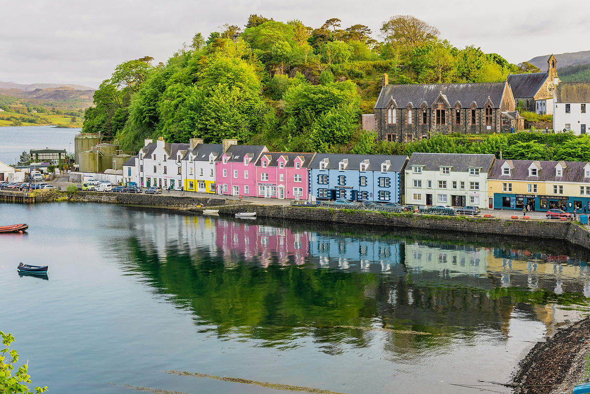 Visit Portree on our Private Tour From Inverness