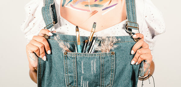 Woman painter