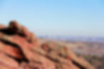 Red Rocks overlooking Denver Colorado
