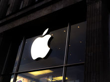 Apple logo on an chip