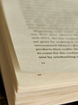 open book pages