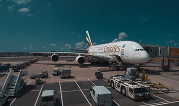 airbus a380 at dubai airport