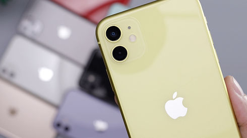 Yellow iPhone