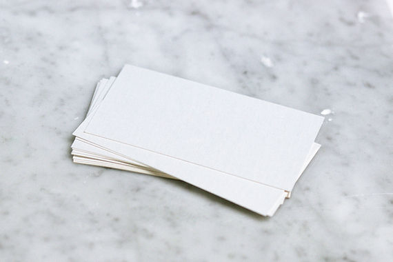 stationary on marble counter