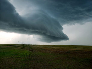 Tornado Near Scarth, Manitoba #MBstorm