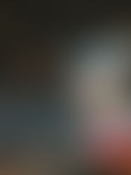 blurred night lights in car window