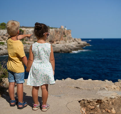 Kinder am Meer