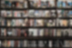 Picture of shelves of books