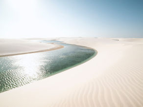 Where are the best places to see sand dunes in Brazil?