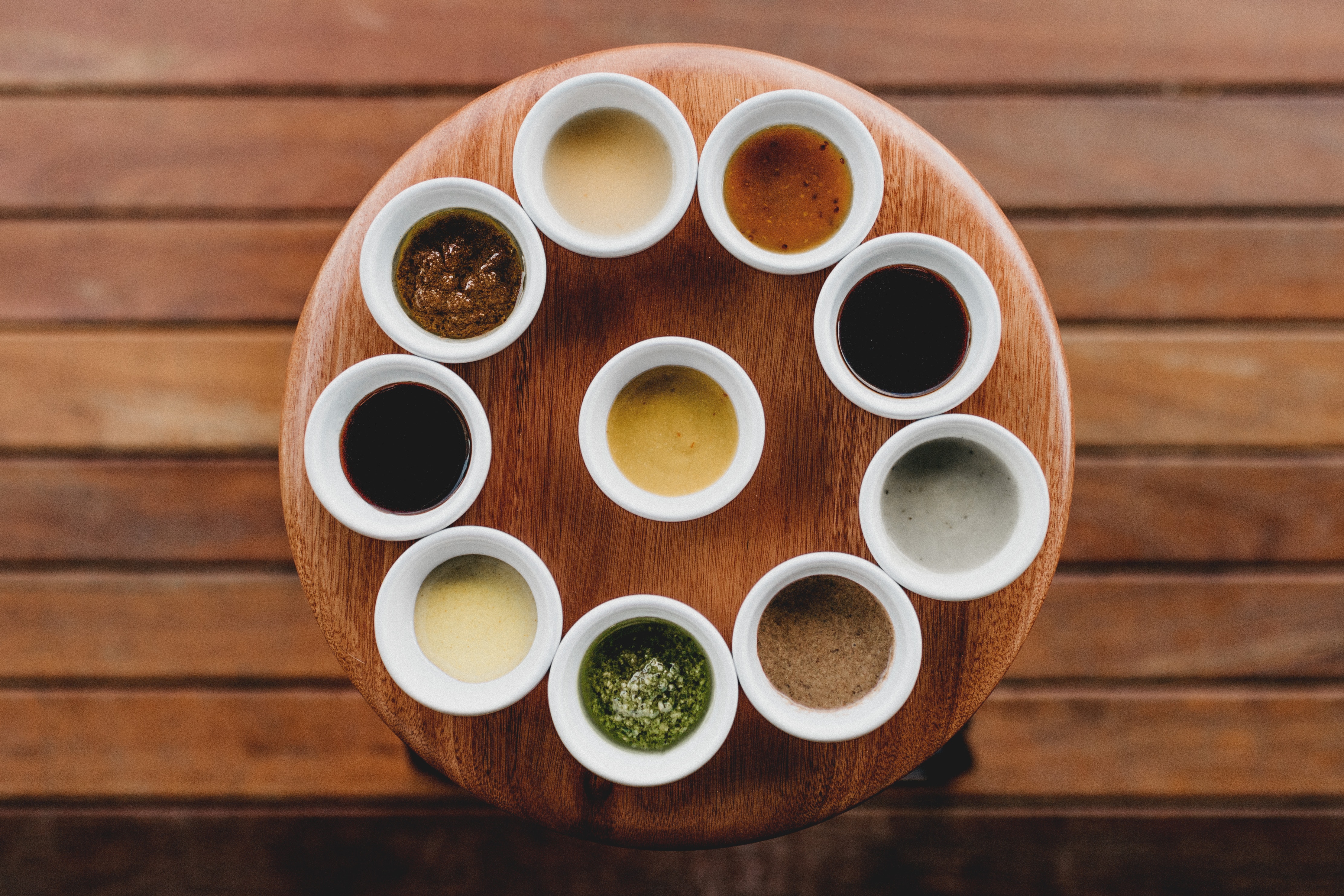 Arranged Food and Objects