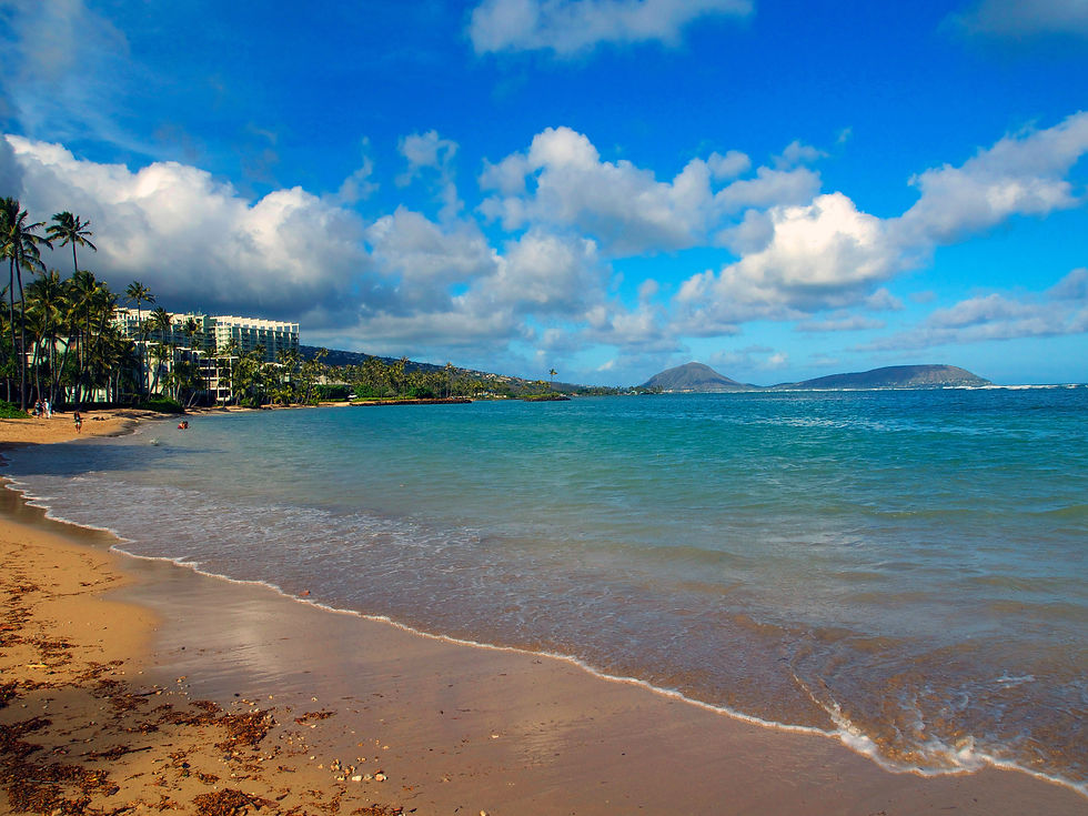 Hawaiian beach