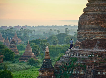 Traditional ways live strong in Myanmar. Witness the leg-rowers of Inle Lake, the trishaws and carts in the streets watched over by betel-chewing grandmothers. Contemplate the 4000 stupas scattered across the plains at Bagan, see Shwedagon Paya and Mandalay Hill at sunset and watch the leg-rowing fisher of Inle Lake balance their craft. Change is coming to Myanmar but one thing that will remain constant is its gentle and engaging people.
As with all our private tours, this sample itinerary can be completely tailored to create the perfect journey of discovery for you.