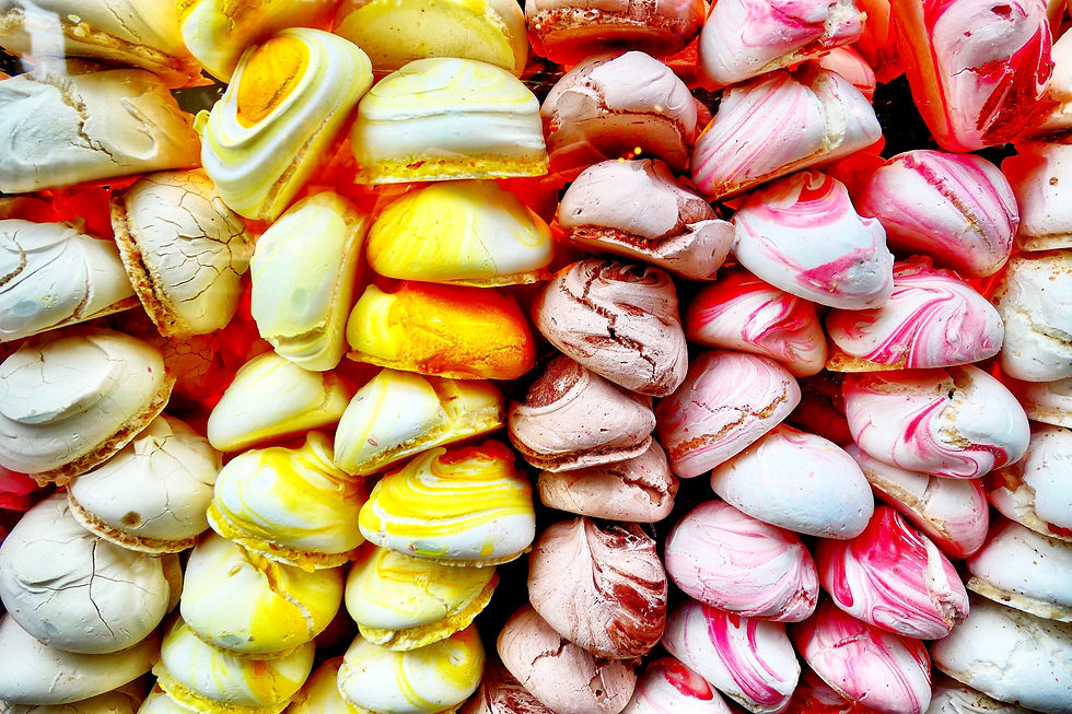 🌈 Crepas y Merengues: Sabor y Color 🍮