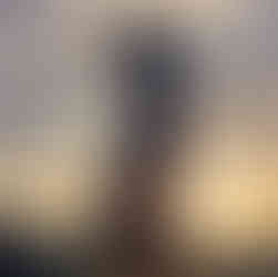 Person standing with outstretched arms