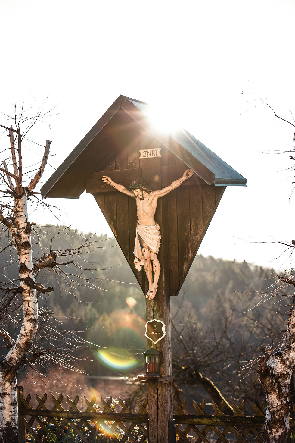 A image a Jesus on the cross