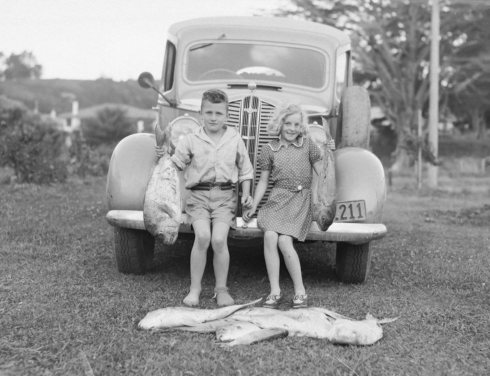 vieille photo d'enfants