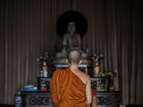 Koan for the Man Who Watched Himself Die