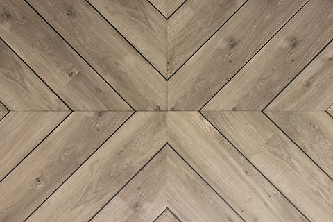 Detailaufnahme Parkettverlegung