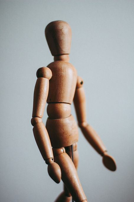 wooden man aim2be
