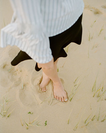 walking on beach, podiatry feet, womens feet