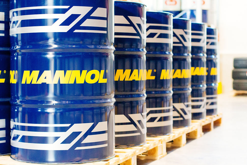 Waste Chemical Barrels