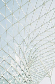 White pattern glass
