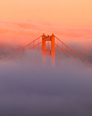 San Francisco's Golden Gate Bridge at Sunset
