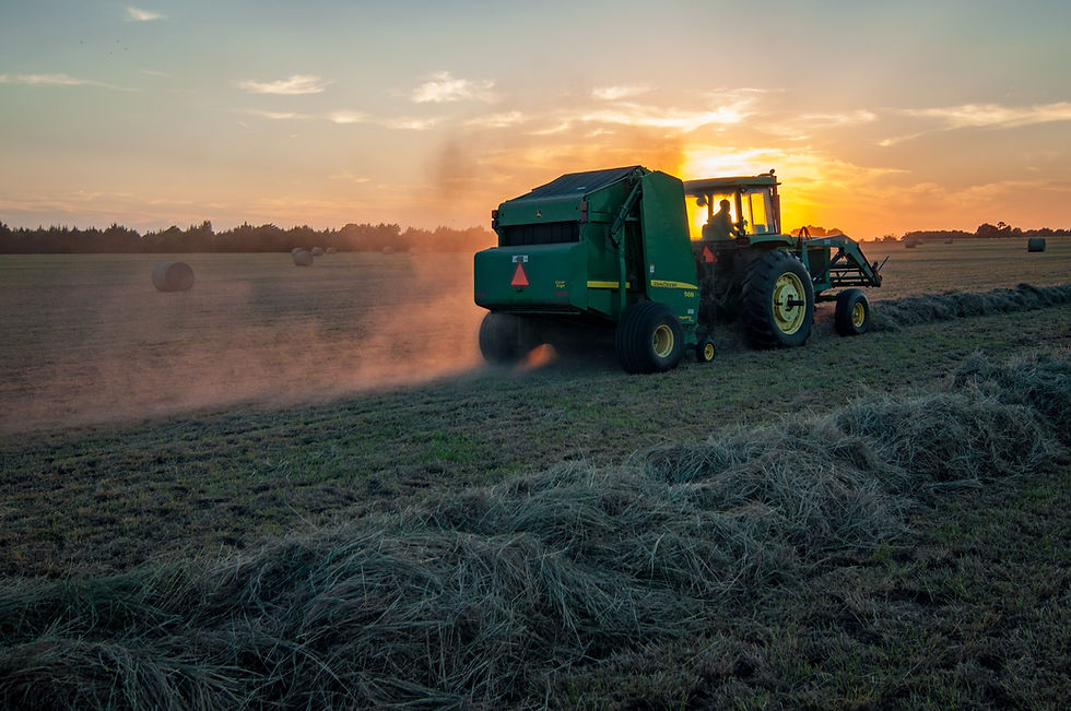 tracteur - rideau agricole