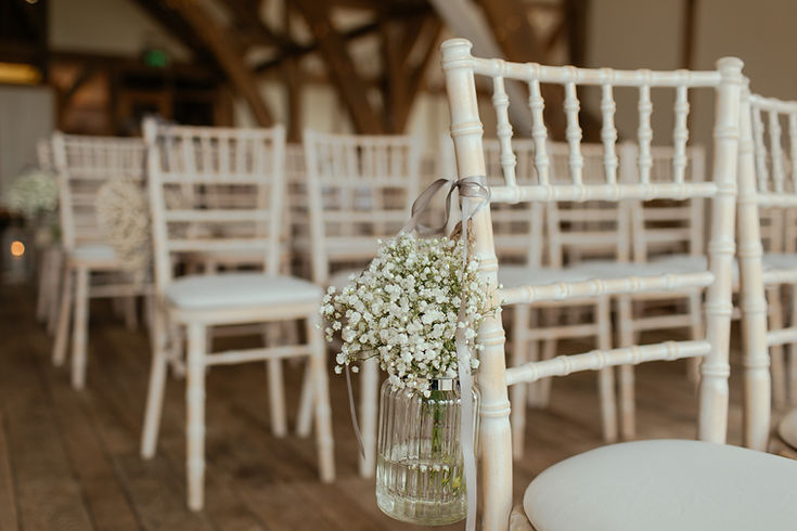 Mariage champêtre et romantique