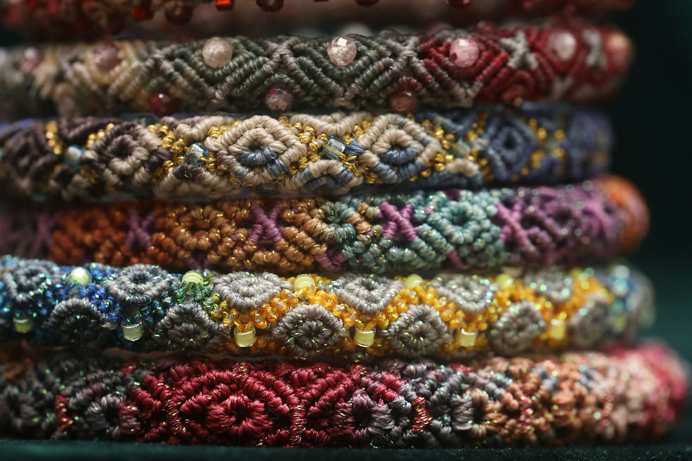 Macrame Beading