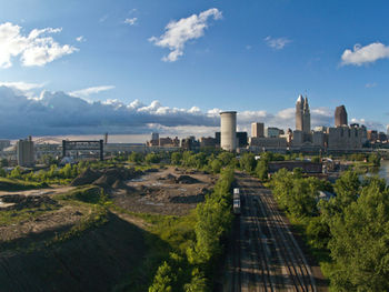 Cleveland skyline