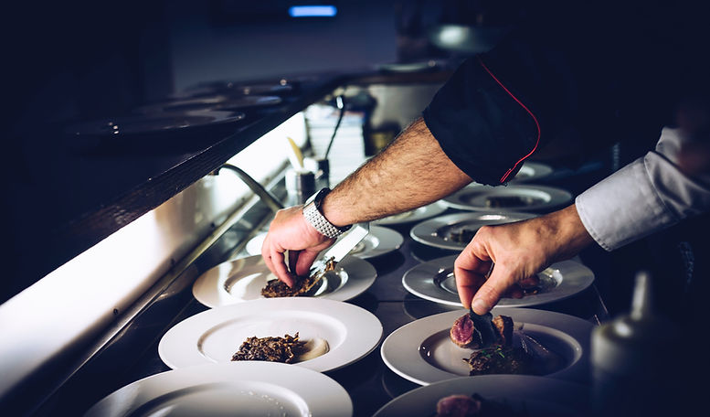 Food prepping at Sibri's Restaurant in Bethlehem
