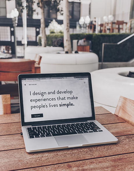 Web Design Laptop Image
