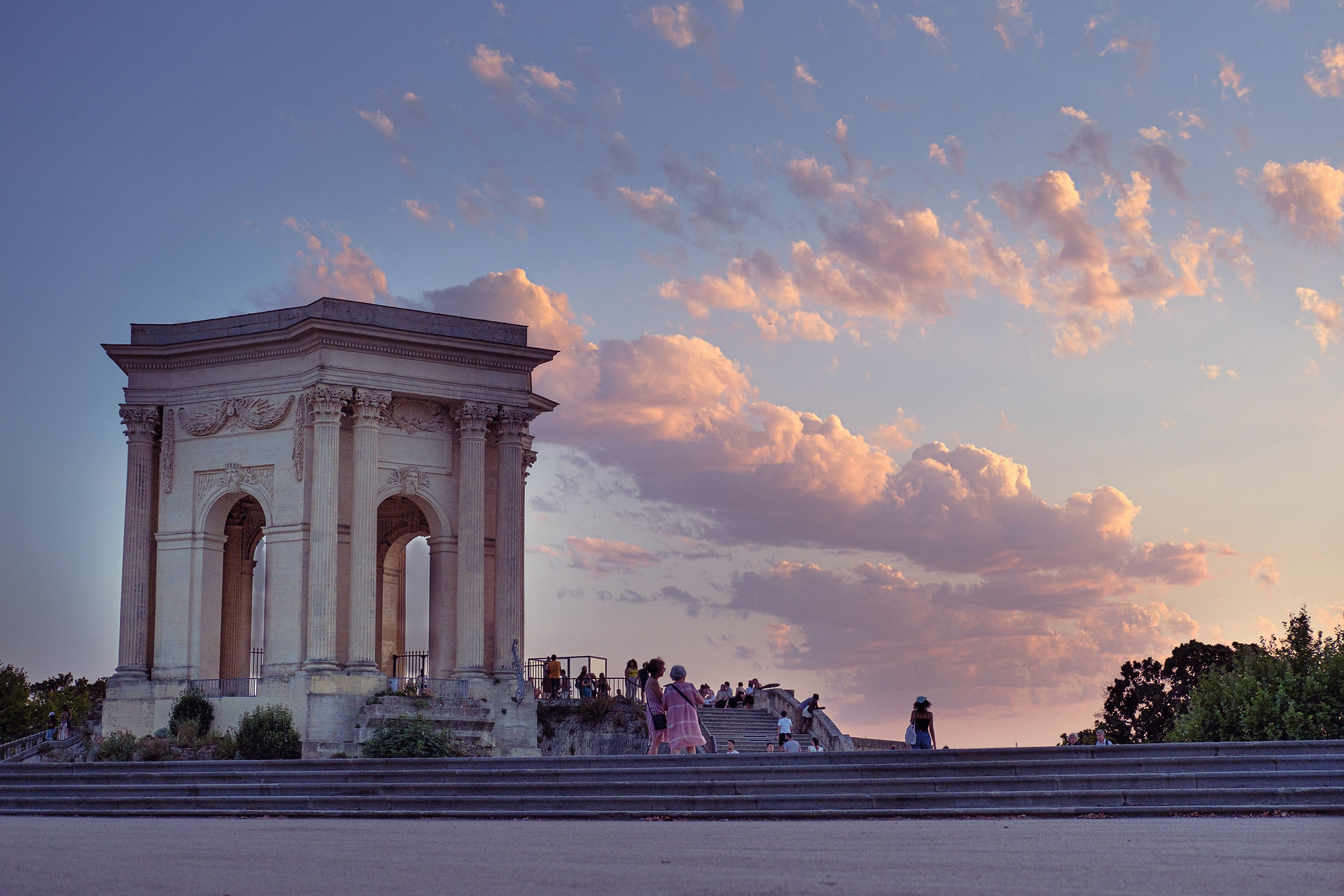 promenade du peyrou montpellier