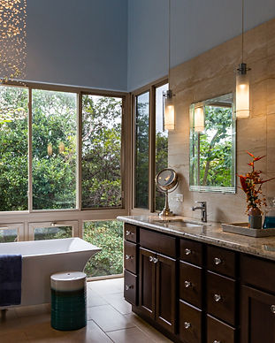 A verynice bathrom with granite top