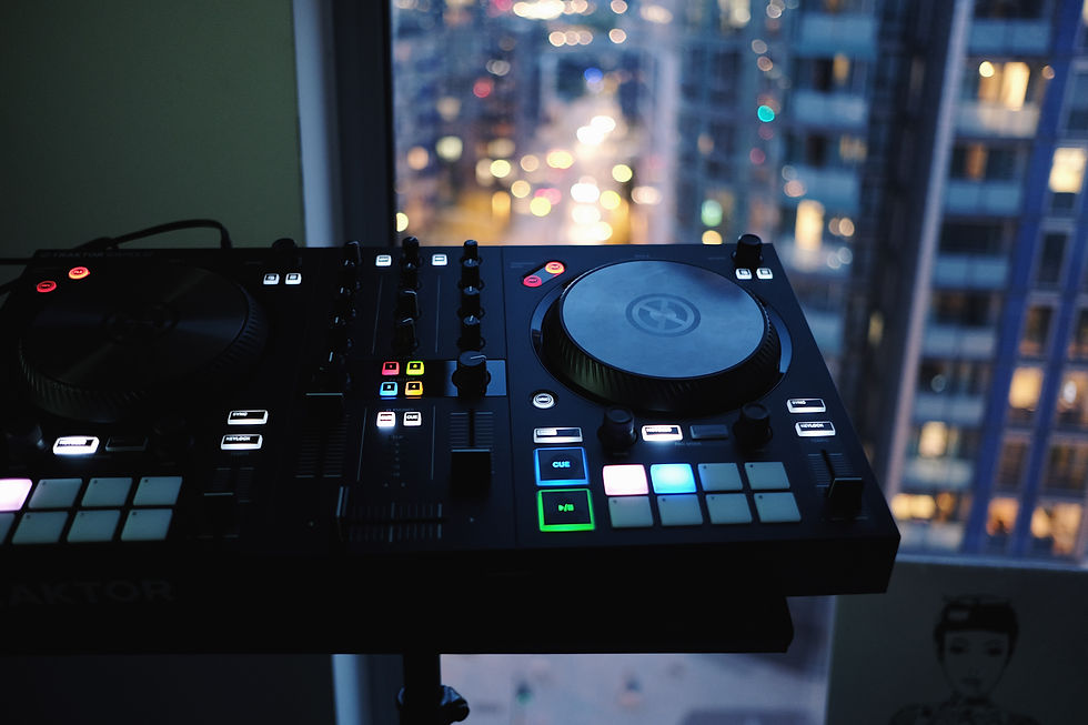 DJ setup