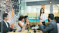 Corporate Meeting With People Clapping | miGenie The Ultimate Success System